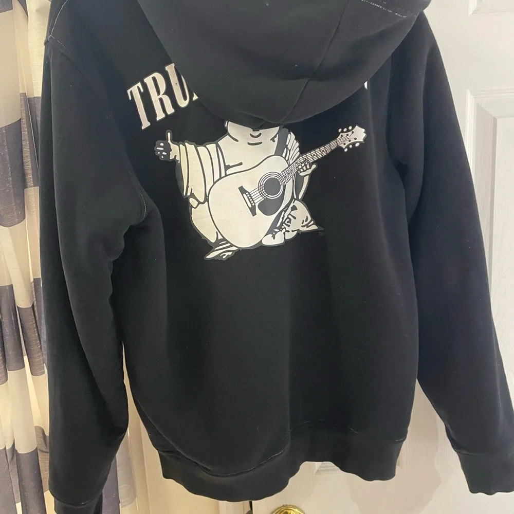 True Religion Buddha Sherpa Zip Hoodie‎ Medium